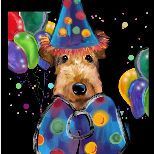 PÓSTER AIREDALE TERRIER (Subido por el creador)