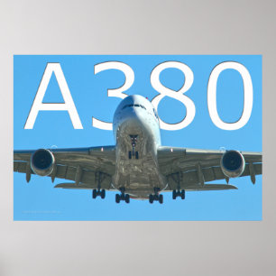 PÓSTER AIRLINER A380