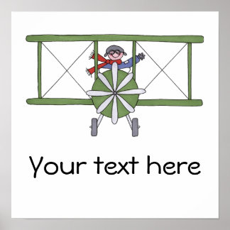 Póster Airplane Pilot