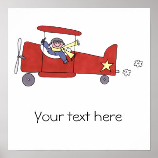 Póster Airplane Pilot