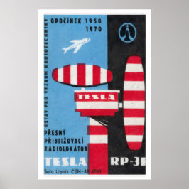 Póster Airport Control Tower - Matchbox Print - Aesthetic