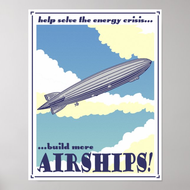 Póster AIRSHIP Poster (Frente)