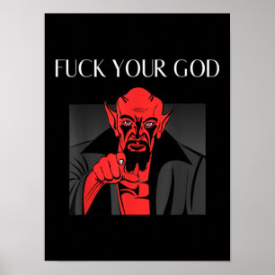 Póster Aist Goat Satan Baphomet GIft