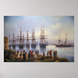 Póster Aivazovsky - Flota