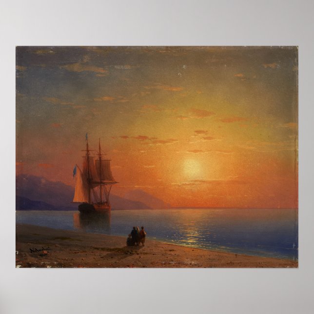 Póster Aivazovsky - Meer (Frente)