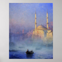 Póster Aivazovsky - Mezquita de Constantinopla