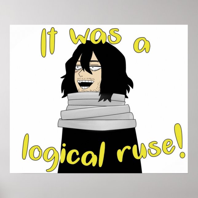 Póster Aizawa Logical Ruse (Frente)