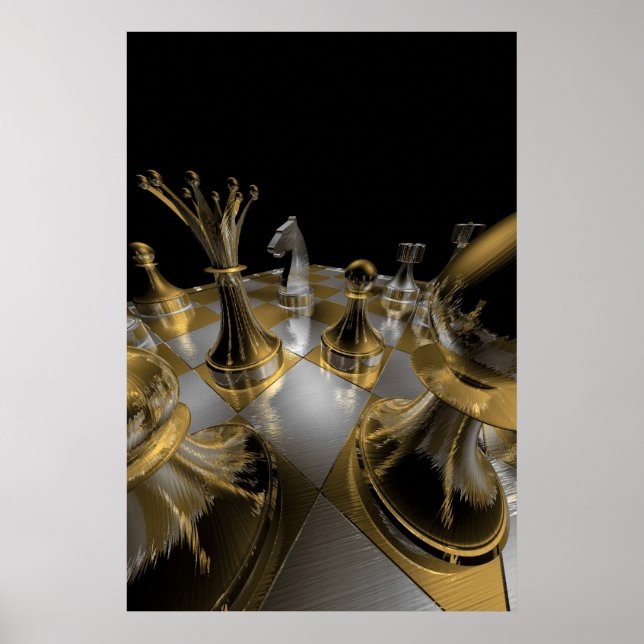 Póster Ajedrez (Frente)