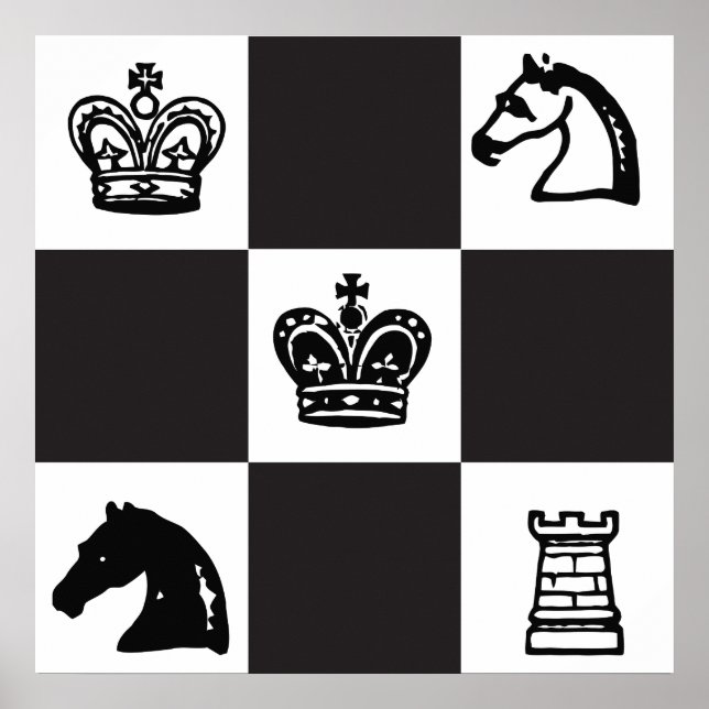 Póster Ajedrez (Frente)