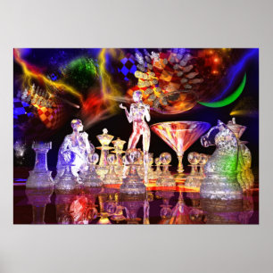 Póster Ajedrez de hielo de Lenny