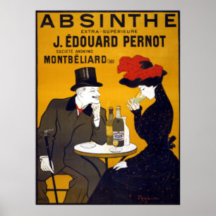 Póster Ajenjo C. adicional-supérieure 1900