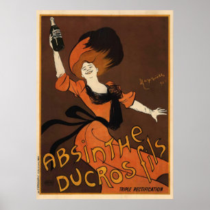Póster Ajenjo Ducros Fils de Leonetto Cappiello