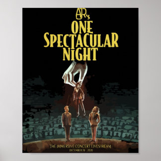 Póster Ajr una espectacular noche