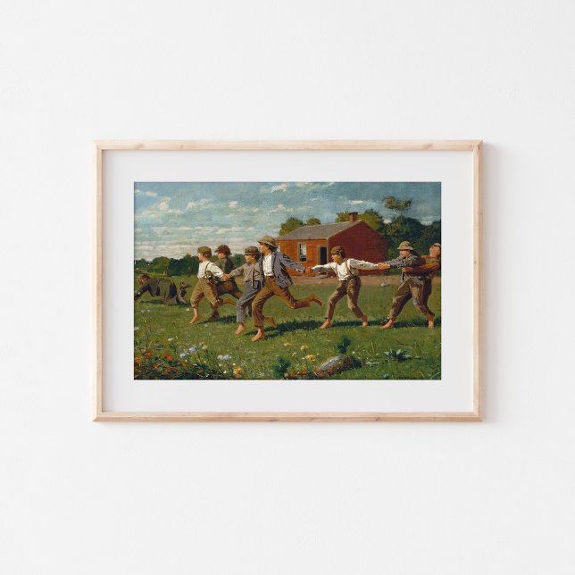 Póster Ajustar el Whip | Winslow Homer (Subido por el creador)