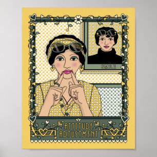 Póster Ajuste de Actitud_C_Póster de 8x10