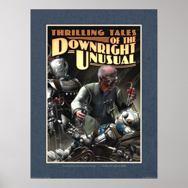 Póster Ajuste del Poster de terror (18x24") (Frente)