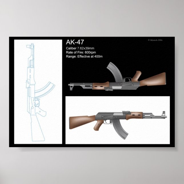 PÓSTER AK-47 (Frente)
