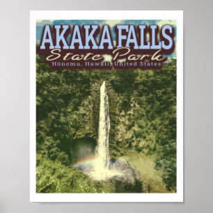PÓSTER AKA CAE PARQUE ESTATAL - HONOMU HAWAII