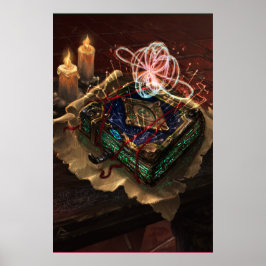 Póster Akasha Codex - mystical esoteric fantasy art