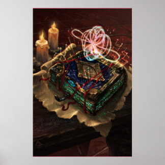 Póster Akasha Codex - mystical esoteric fantasy art