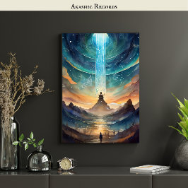 Póster Akashic Records Astral Travel OBE Lucid Dreaming