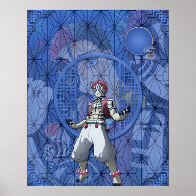 Póster Akaza Alta Luna 3 (Frente)