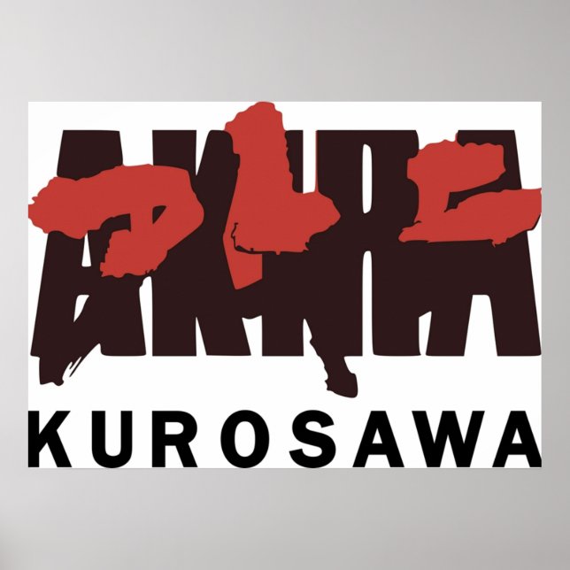 Póster Akira Kurosawa (Frente)