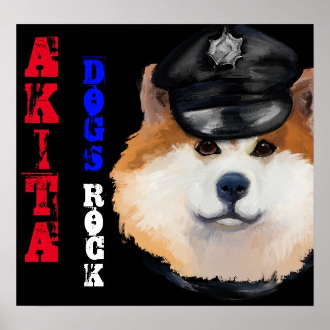 PÓSTER AKITA (Frente)