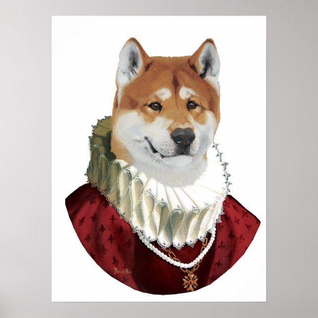 Póster Akita poster (Frente)