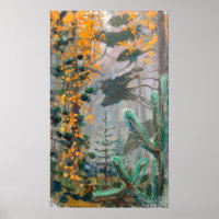 Akseli Gallen-Kallela - Bosque de otoño