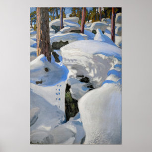 Póster Akseli Gallen-Kallela - Lair of the Lynx