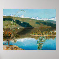 Akseli Gallen-Kallela - Nubes en el horizonte