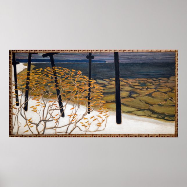 Póster Akseli Gallen-Kallela - otoño (Frente)