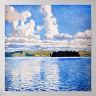 Póster Akseli Gallen-Kallela - Torres de nubes