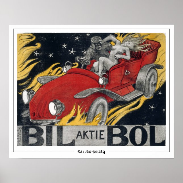 Póster Akseli Gallen-Kallela Zedign Art Poster #433 (Frente)