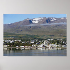 Póster Akureyri, Islandia, Panamá