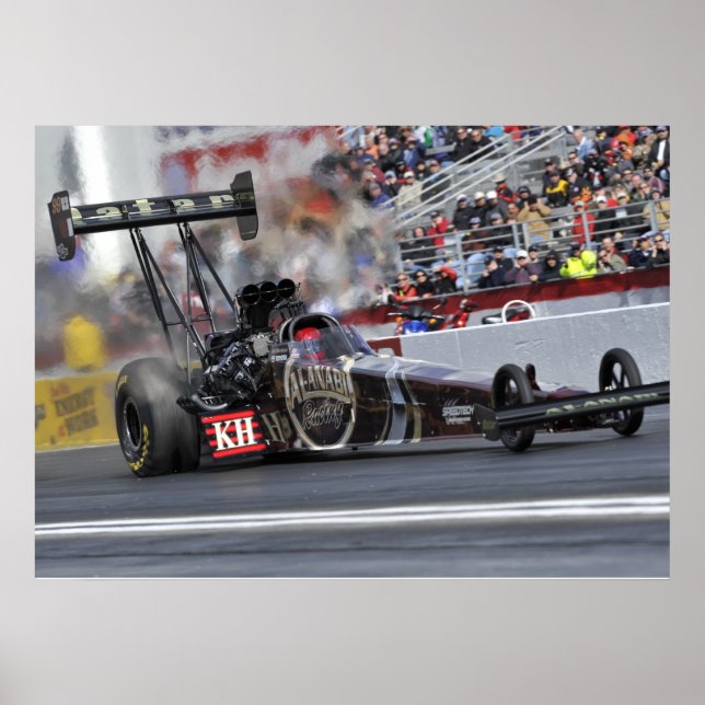 Póster Al-Anabi Top Fuel Silver Team Print (Frente)