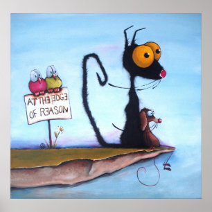 Póster Al borde de la razón