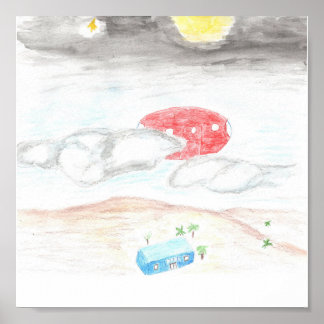 Póster Al cielo