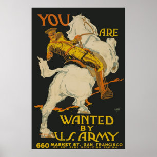 Póster Al ejército le quiere