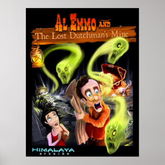 Póster Al Emmo y el Poster minero holandés perdido