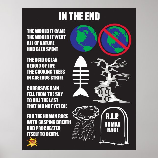 Póster Al final (Frente)