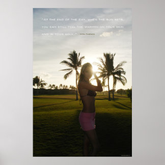 Póster Al final del día