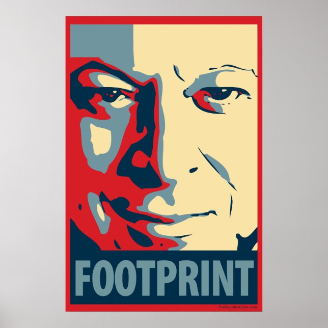 Póster Al Gore - Huella: Poster de OHP (Frente)