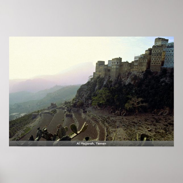 Póster Al Hajjarah, Yemen (Frente)