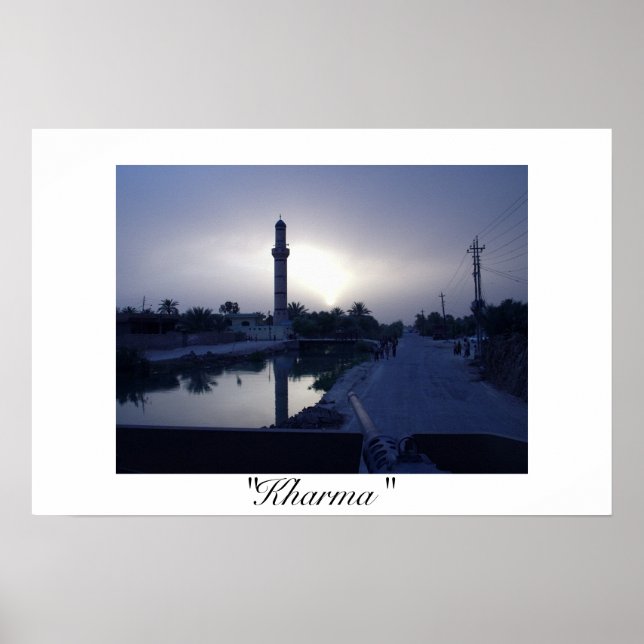 Póster Al Kharma (Frente)