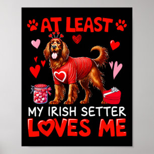 Póster Al menos a mi irlandés que me ama el pecado de San