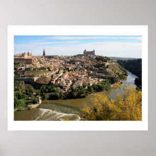 Póster Al otro lado del río Tajo