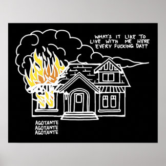 Póster Al Poster del corazón de la muerte