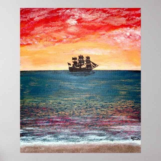 Póster Al sol (Frente)